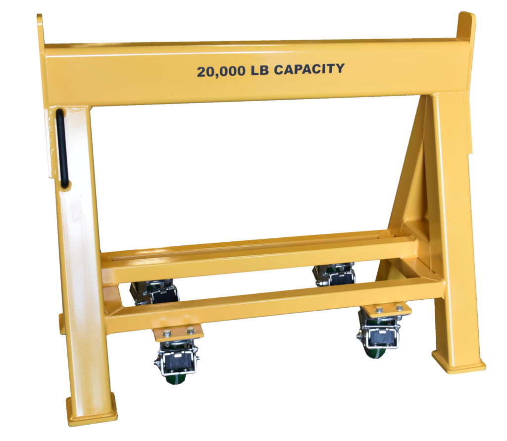 High Capacity Industrial Work Horse 20,000 LB. Steel Top Spring Loaded Compression Caster (184406)