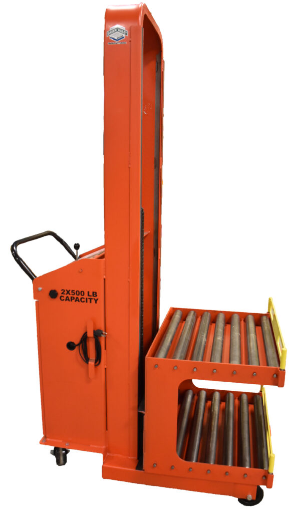 2 X 300 lb Double Station Mold Change Cart